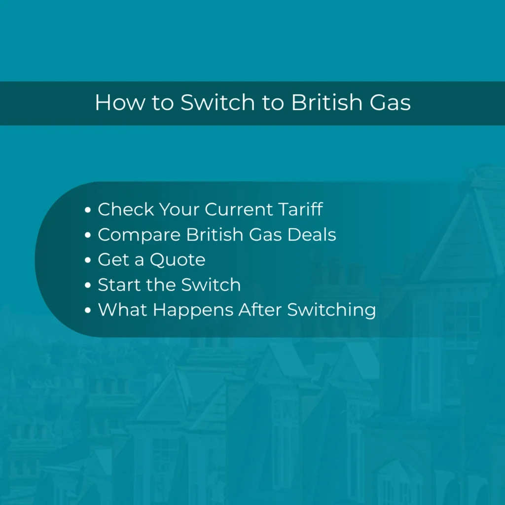 How to switch british gas
