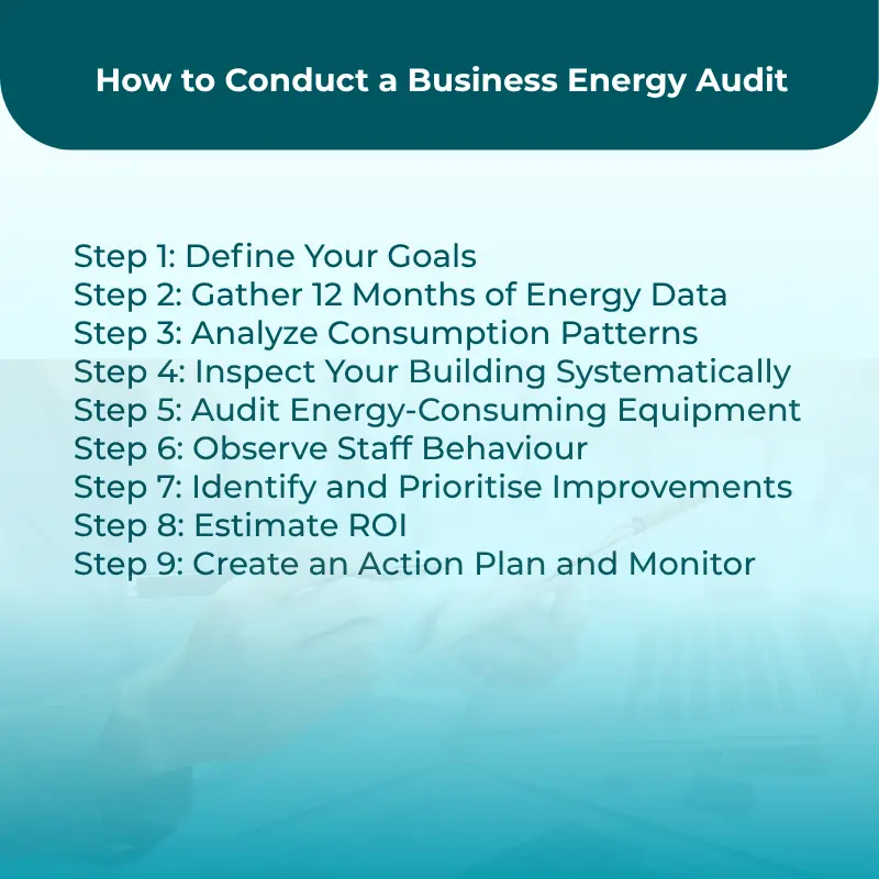 How to Conduct a Business Energy Audit
