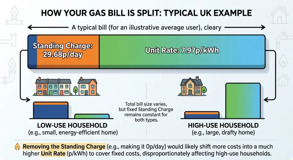 Removing Gas Standing Charge
